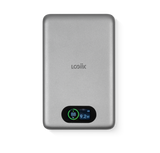 LOGiiX Piston Power 10000 mAh Pro Mag LED - Graphite Grey