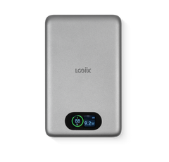LOGiiX Piston Power 10000 mAh Pro Mag LED - Graphite Grey