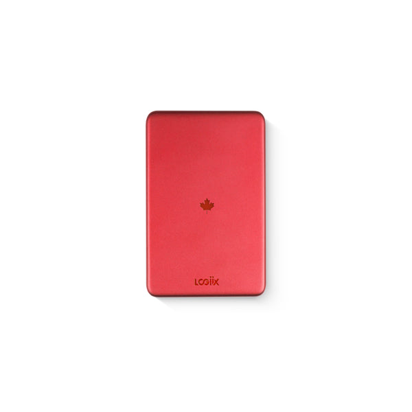 LOGiiX Piston Power 5000 mAh Slim Mag Special Edition - Canada Red