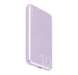 LOGiiX Piston Power 10000 mAh Aluminum Power Bank - Lavender