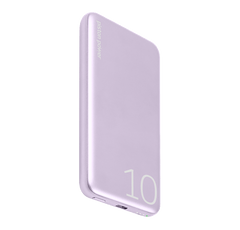LOGiiX Piston Power 10000 mAh Aluminum Power Bank - Lavender