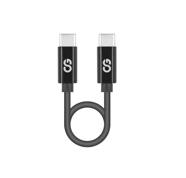 LOGiiX Sync & Charge Shortie 30cm USB-C to USB-C - Black