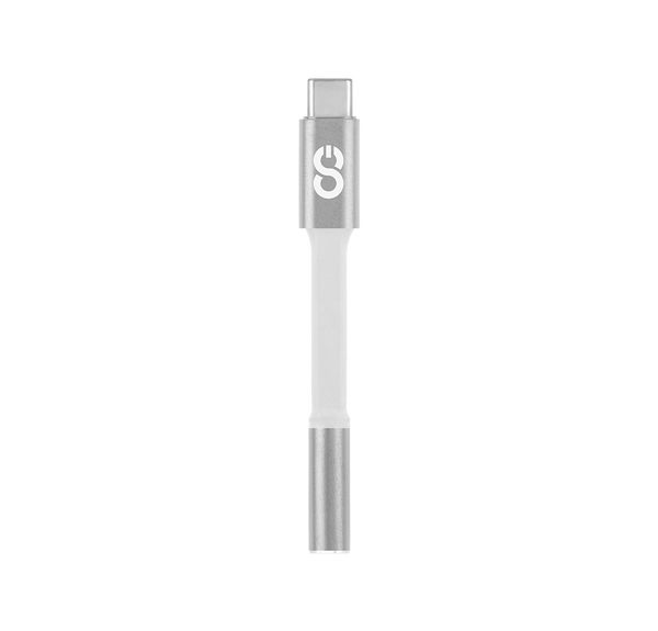 LOGiiX Aux Adapter 3.5mm USB-C to Aux - White