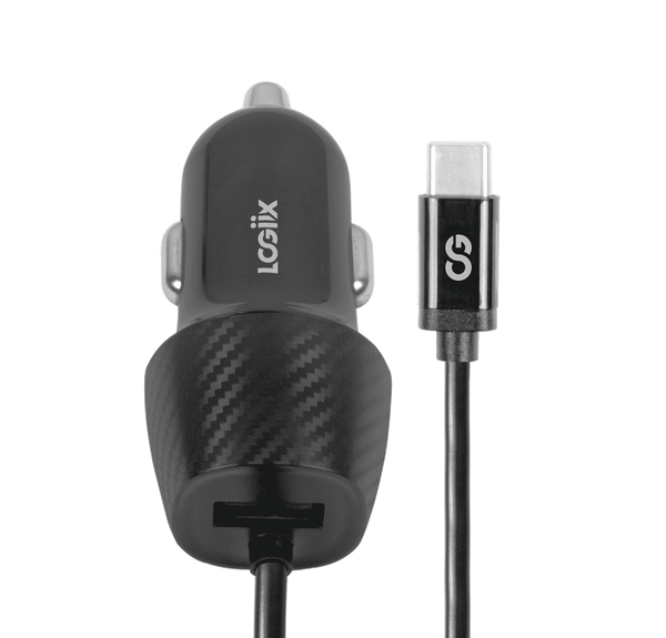 LOGiiX Power Lite USB Type-C 3A/15W DC (2023) - Black