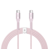 LOGiiX Vibrance Braid 1.2M USB-C to USB-C - Blush