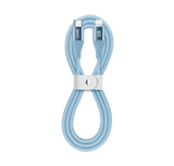 LOGiiX Vibrance Silicone Cable USB-C to Lightning - Blue