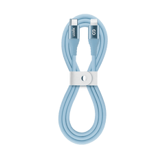 LOGiiX Vibrance Silicone Cable USB-C to Lightning - Blue