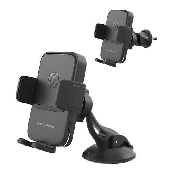 Scosche MagicGrip Qi Universal Auto Sensing Window/Vent - Black