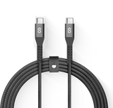 LOGiiX Vibrance Braid 1.2M USB-C to USB-C - Black