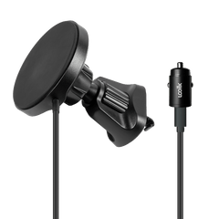 LOGiiX Vent Mount Qi2 Car Charger - Black