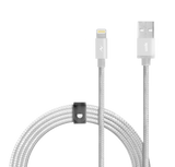 LOGiiX Piston Connect Braid 1.5M USB-A to Lightning - Silver