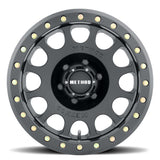 Method Race Wheels Mr105 Beadlock Wheel 17X8.5 4.75In B/S 0Mm O/S 6X5.50 Bp Matte Black Finis