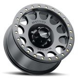 Method Race Wheels Mr105 Beadlock Wheel 17X9.0 3.5In B/S 38Mm O/S 6X5.50 Bp Matte Black Fini
