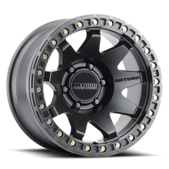 Method Race Wheels Mr108 Beadlock 17X9 44Mm Offset 8X6.5 130.81Mm Cb Matte Black with Hardware Kit (MR10879080544B)