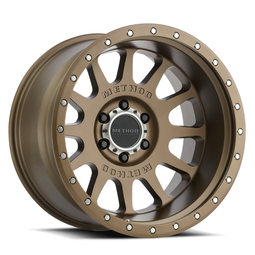 Method Race Wheels Nv 20X10 6X5.5 Bolt Pattern 24 Offset 4.55 Bs Bronze (MR60521060924N)