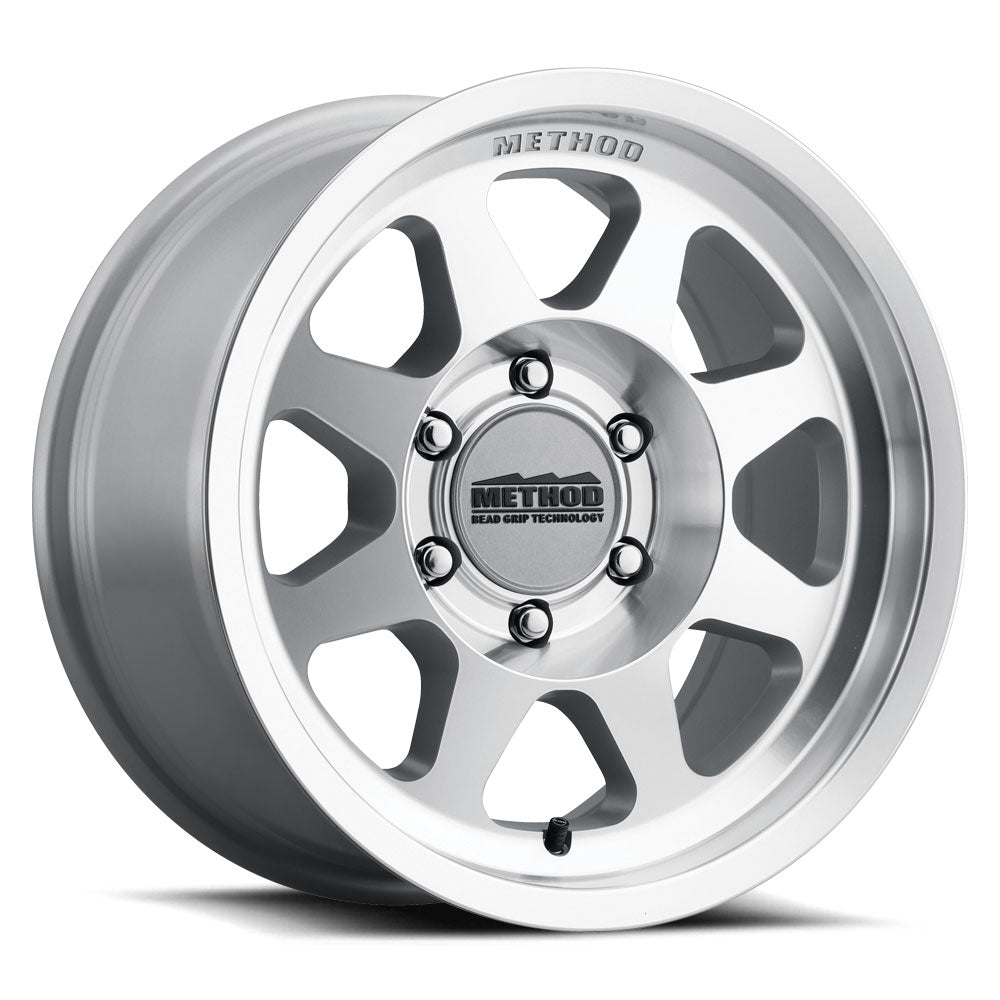 Method Race Wheels Mr701 Bead Grip 17X8.5 0Mm Os 8X6.5 130.81Mm Cb Machined Clear Coat (MR70178580300)