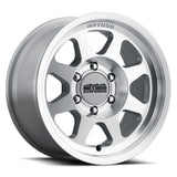 Method Race Wheels Mr701 Bead Grip 17X8.5 0Mm Os 8X6.5 130.81Mm Cb Machined Clear Coat