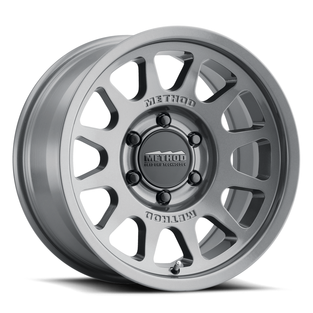 Method Race Wheels Mr703 17X8.5 0Mm Os 5X5 71.5Mm Cb Gloss Titanium (MR70378550800)
