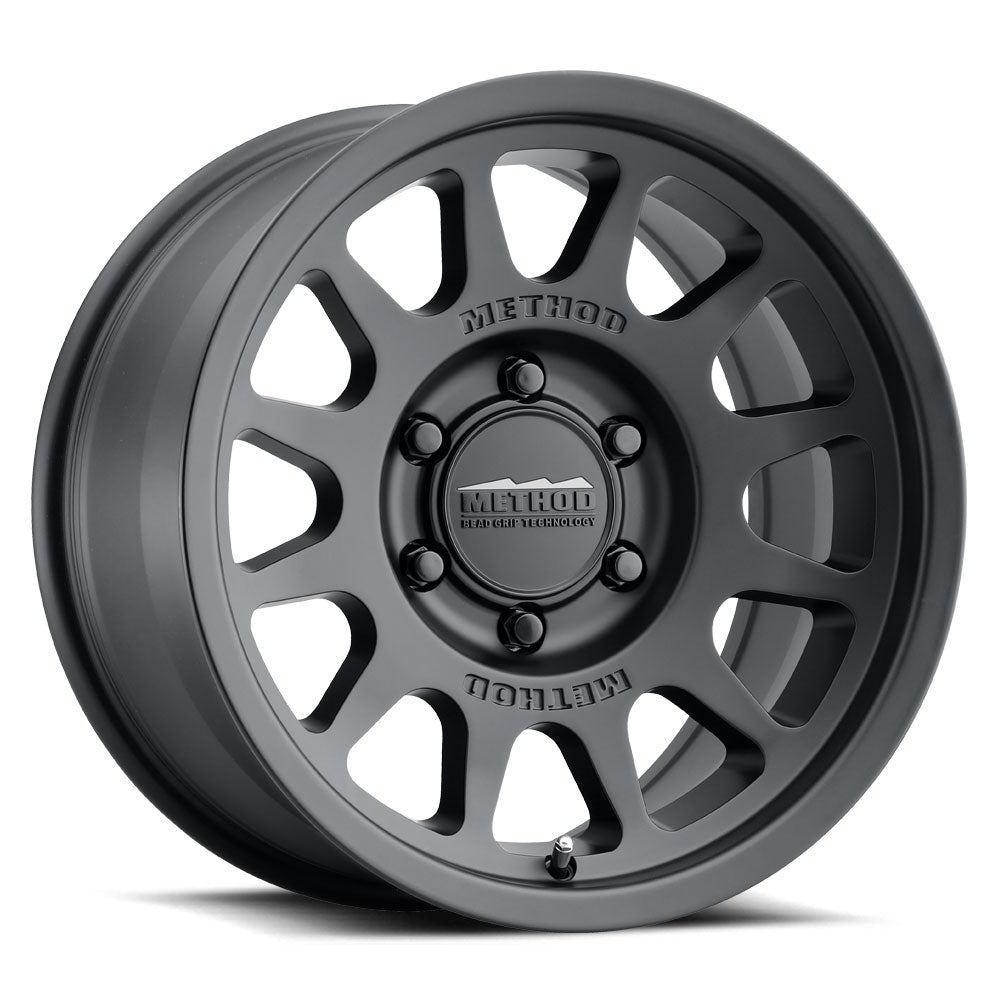 Method Race Wheels Mr703 17X8.5 0Mm Offset 5X150 110.5Mm Centerbore Matte Black (MR70378558500)