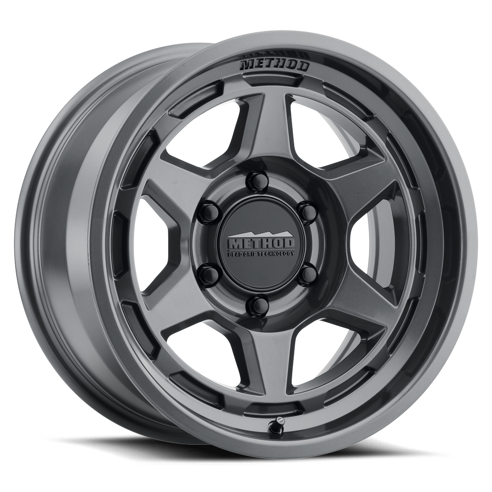 Method Race Wheels Mr708 Bead Grip 17X8.5 +25Mm Os 6X5.5 106.25Mm Centerbore Gloss Titanium (MR70878560825)