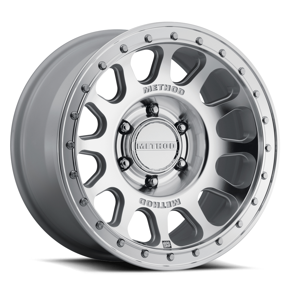 Method Race Wheels Mr709 Hd Bead Grip 17X8.5 0Mm Os 6X135 87Mm Cb Machined Clear Coat (MR70978516300H)