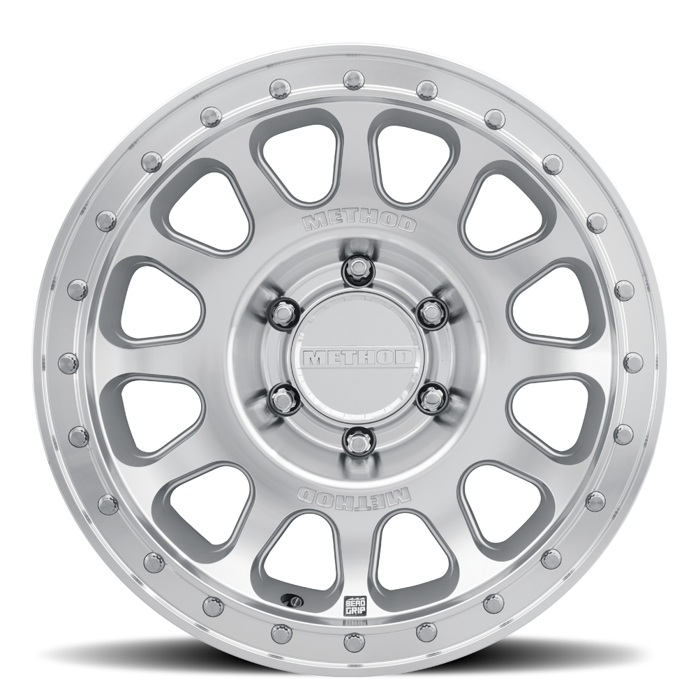 Method Race Wheels Mr709 Hd Bead Grip 18X9 +12Mm Os 5X5 71.5Mm Cb Machined Clear Coat (MR70989050312H)