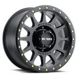 Method Race Wheels 18X9 Nv 8X6.5 Bp 4.5In B/S 12 O/S Matte Black