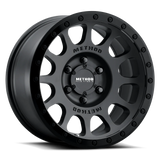 Method MR305 NV Wheel - 18x9, +25mm Offset, 5x150, 116.5mm Centerbore, Matte Black - Gloss Black Lip