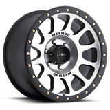Method MR305 NV Wheel - 16x8, 0mm Offset, 5x4.5, 83mm Centerbore, Machined - Matte Black Lip