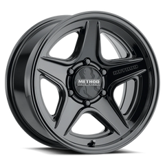 Roue Method MR319 - 17x8.5, Déport 0mm, 8x170, Alésage central 130.81mm, Noir brillant