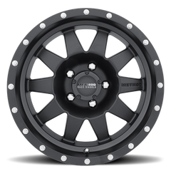 Méthode MR301 La roue standard - 20x9, déport de +18 mm, 8x6,5, alésage central de 130,81 mm, noir mat