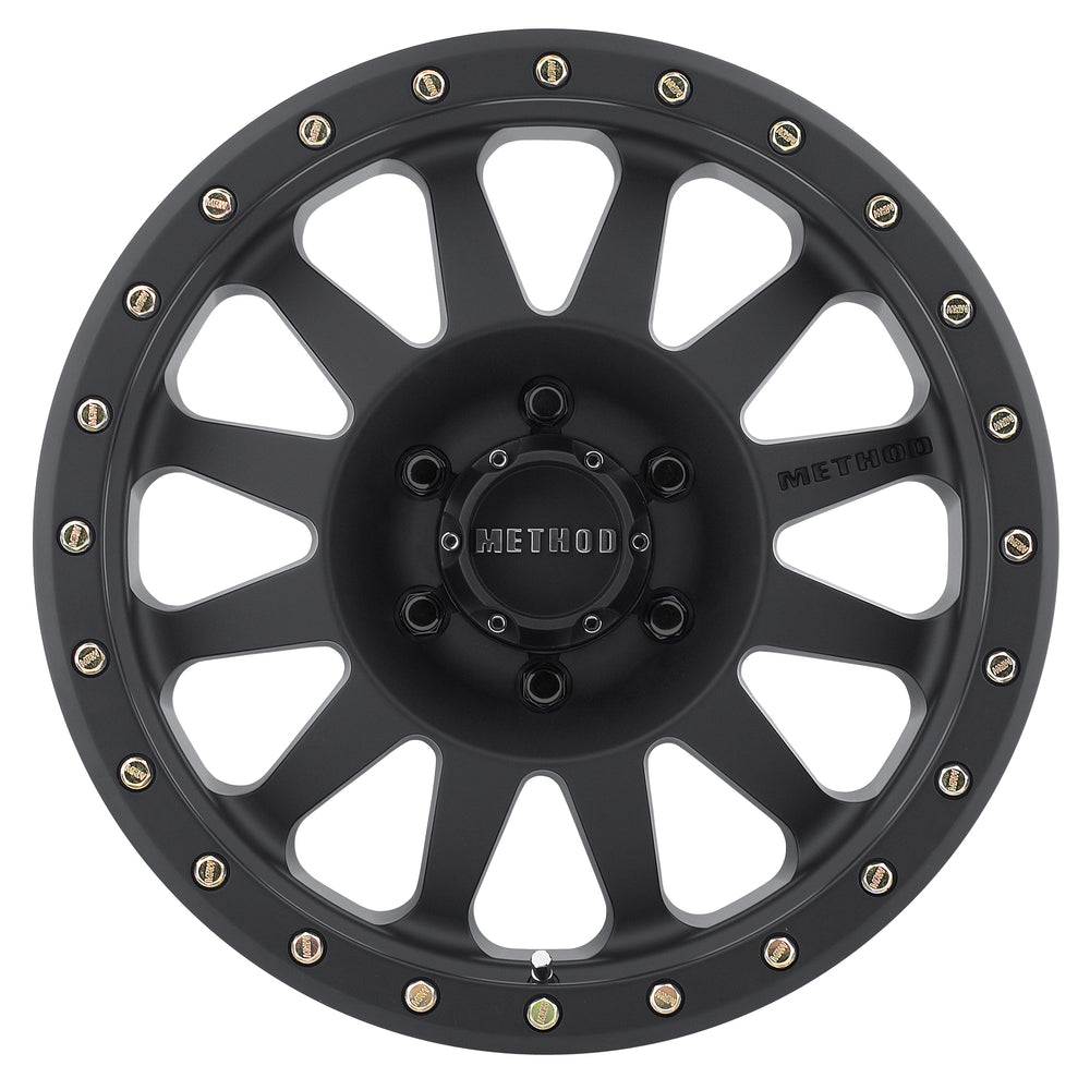 Method MR304 Double Standard - 18x9, déport -12mm, 6x5.5, alésage central 108mm, noir mat