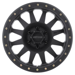 Method MR304 Double Standard - 18x9, déport -12mm, 6x5.5, alésage central 108mm, noir mat