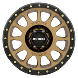 Method MR305 NV HD Wheel - 18x9, +18mm Offset, 8x6.5, 130.81mm Centerbore, Method Bronze - Matte Black Lip