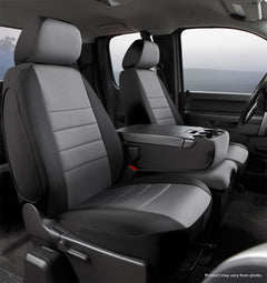 FIA Seat Cover Front Neoprene Bench Seat 40/20/40 - Gray (FINP99-40GRAY)