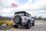Kentrol/Fishbone Offroad 2022+ Bronco Steelhead Rear Bumper Black Powder Coated Steel