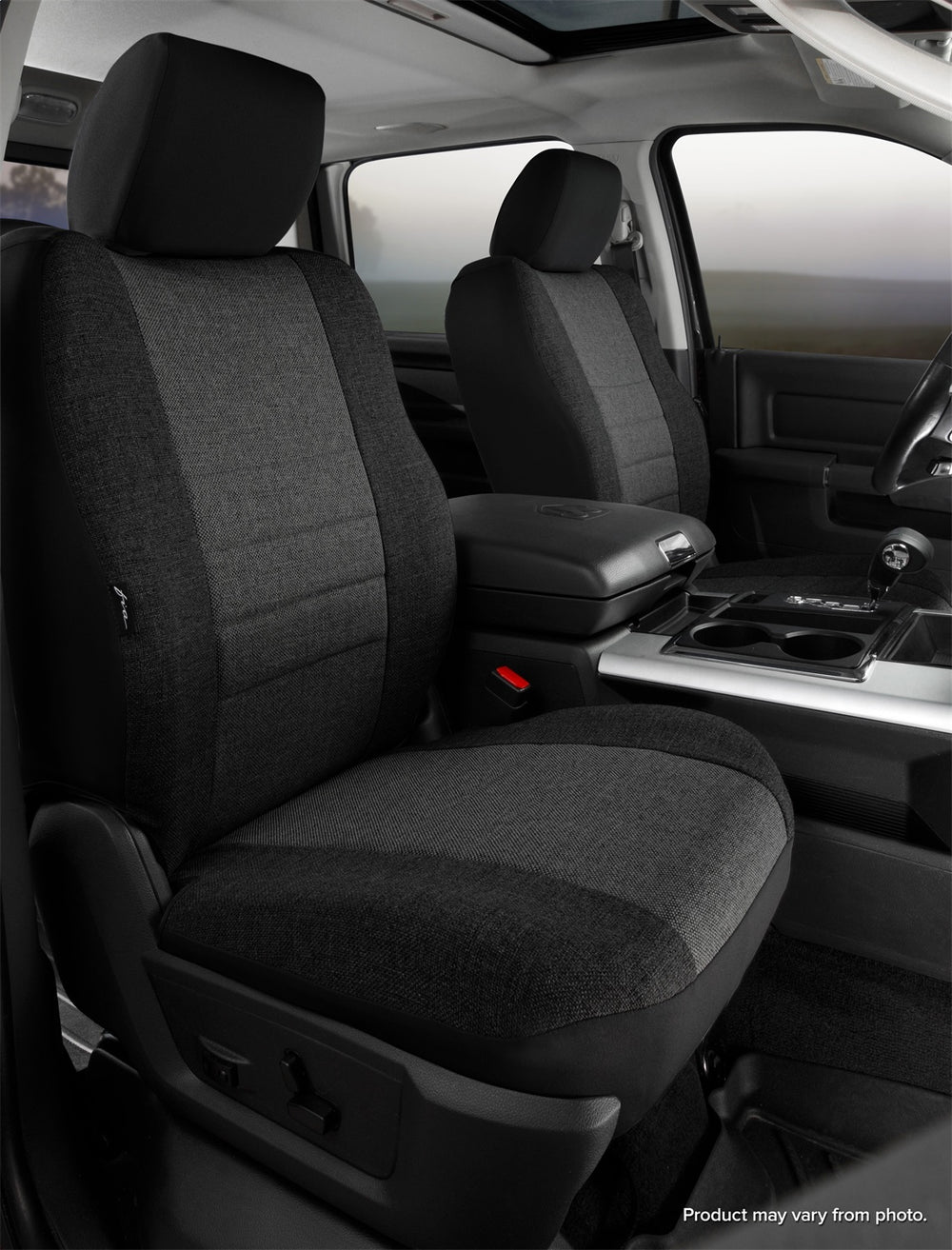 FIA Seat Cover Front OE Style Bucket Seat - Charcoal (FIOE37-26CHARC)