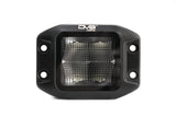 DV8 Offroad Be3Fmw40W Universal 3 Inch Flush Mount Cube Light Flood Pattern 40W 4800 Lumens Sold In Singles