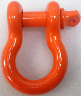 Shackle Mount D-Ring - Orange