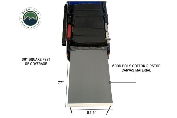 Overland Vehicle Systems OVS Auvent Nomadic 1.3 - 4.5 pi avec housse noire