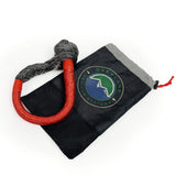 OVS Soft Shackle 5/8in 44,500 lb. With Loop & Abrassive Sleeve - 23in With Storage Bag