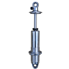 Ridetech Suspension Polished HQ Coil-Over shock with 5.2" stroke and 2" stud mount, universal.