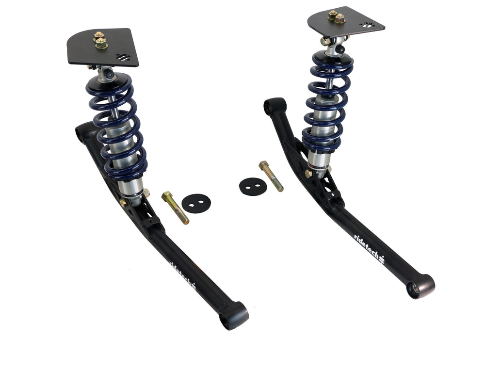 Ridetech Suspension 5864 Impala Rear Hq Coilover Upgrade Kit with Lower Strongarms Tq Coilover Sho