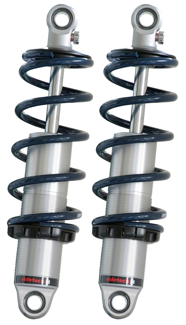 Ridetech Rear HQ Coil-Overs for 1955-1957 Bel Air. For use with Ridetech 4-Link. Coilover Spring and Shock Assembly (RID11016510)