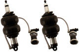 Front TQ Shockwaves, 1000 Series with 3.6" stroke and 2" stud.