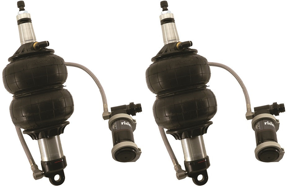 Front TQ Shockwaves for 1982-2003 S10 2WD. For use with Ridetech lower arms.