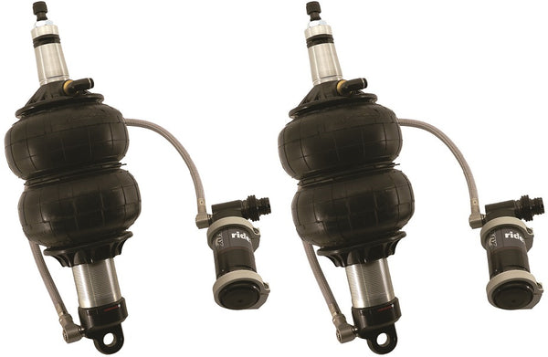 Front TQ Shockwaves for 1982-2003 S10 2WD. For use with Ridetech lower arms.