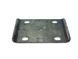 Large U-bolt plate, 5.5" x 9" for 3" axle housing.