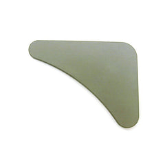 Ridetech Gusset, 2.75" x 3.5", uncoated.