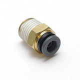 Airline Fitting, Straight. 3/8" NPT to 3/8" Airline.